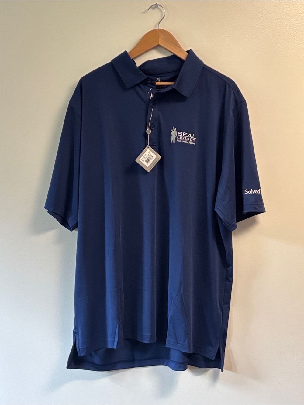 Bobby Jones Navy SEAL legacy foundation Performance Polo NWT SZ XXL